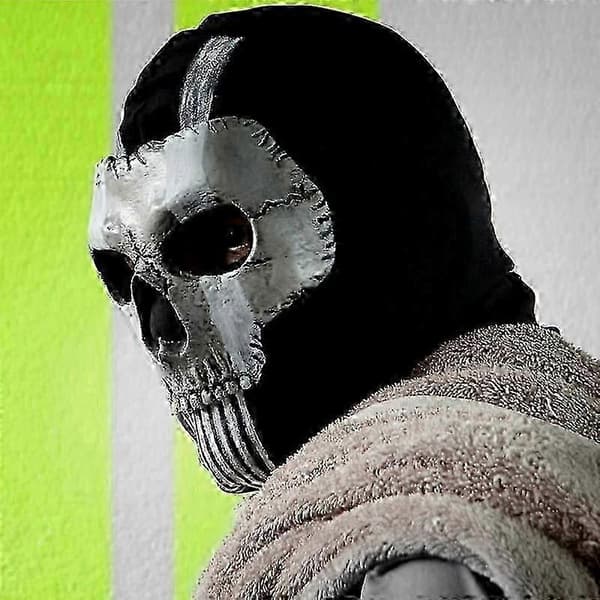 Ghost Mask V2 - Operatör Mw2 Airsoft Cod Cosplay Airsoft Taktisk Skalle Helmask SZ