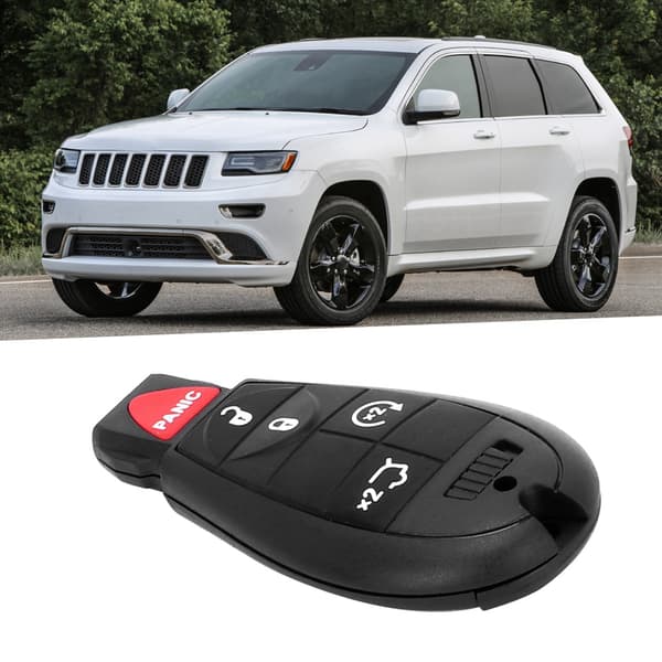 Bilnøgle med 4 knapper 433MHZ M3N5WY783X Passer til Jeep 2008-2012
