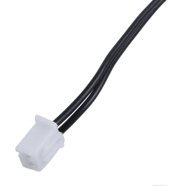 2X NTC 10K Ohm Vandtæt Digital Termisk Temperatursensor Probe 1M[dt] Svart & silver