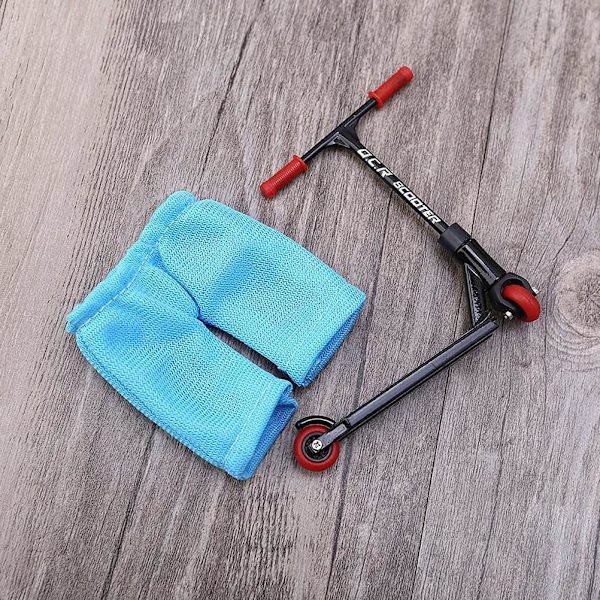 Mini Finger Skateboard Set Interaktiv Sensorisk Leksak Scooter Modell Kit