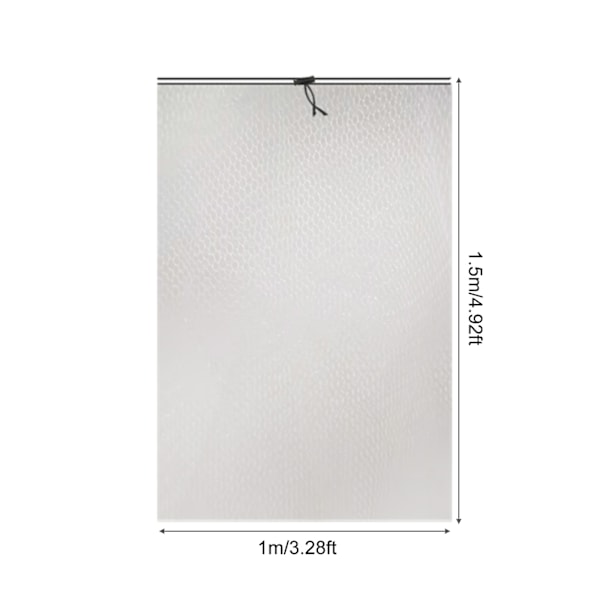 Insektresistent hvit pose (Dimensjoner: 1,5m x 1m)