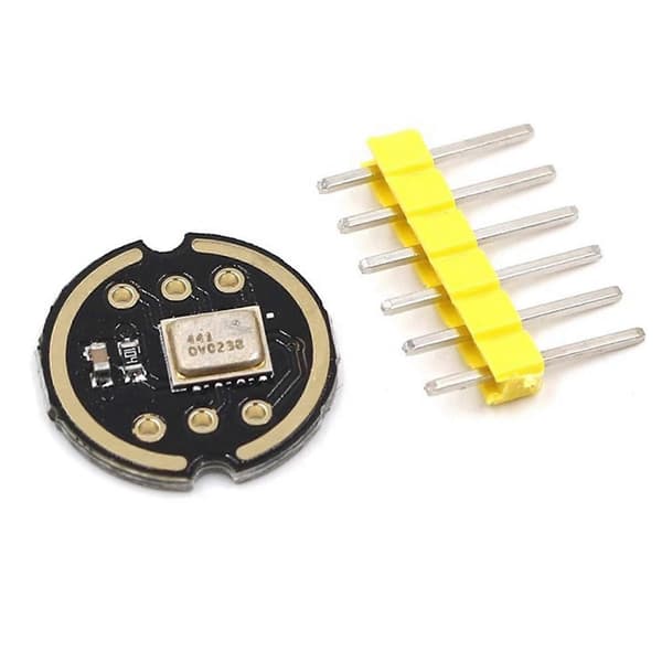 4X Rundstrålande Mikrofonmodul I2S Gränssnitt INMP441 MEMS Hög Precision Låg Strömförbrukning Ultraliten Volym för ESP32