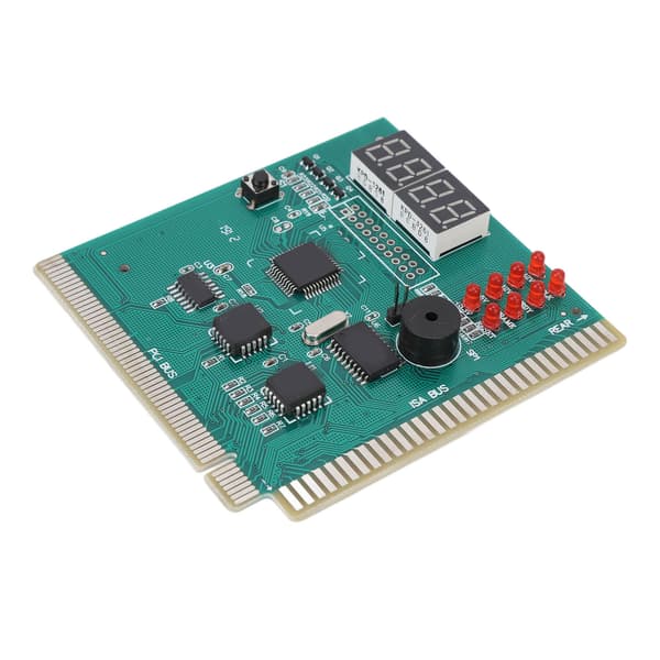 PC Diagnostikkort 4-siffrigt Standard PCI ISA Port Dubbel POST-kod Display Stationär Dator Moderkort