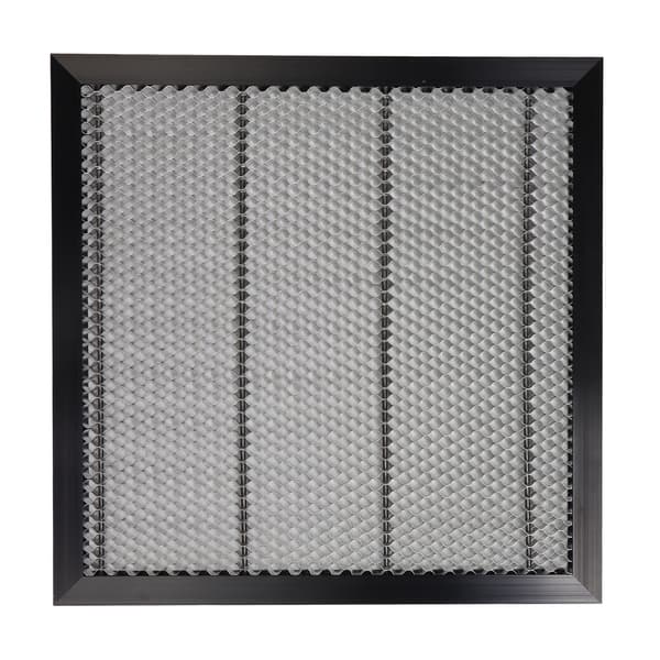 Laserbäddsplattform av aluminiumlegering 400x400mm Mesh Design för laserskärare
