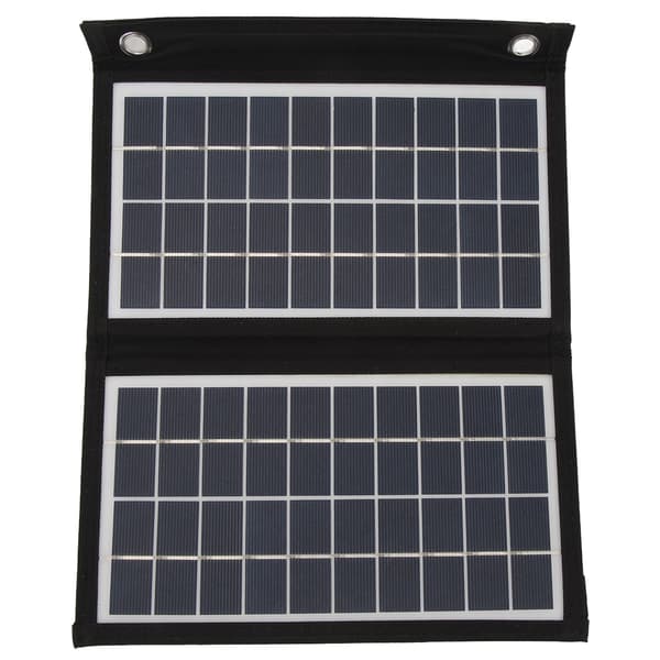 10W foldbar solpanel: Bærbar oplader til camping, mobiltelefon, tablet