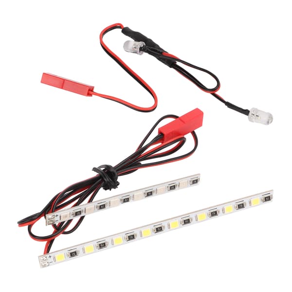 ZD Racing 1 10 RC Bil Front Bak Lys Bar LED Frontlykter Holdbar