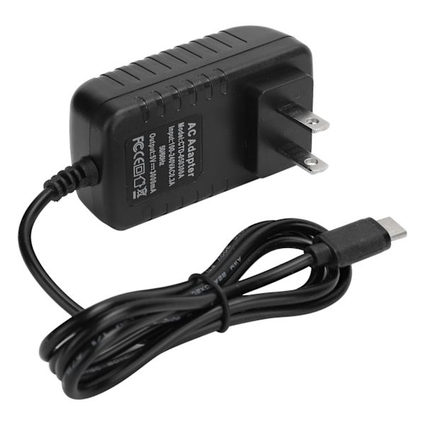 Raspberry Pi 4B 5V 3A USB C Strømforsyning