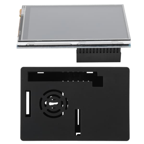 Raspberry Pi 3 B ABS -kotelo 3,5 tuuman kosketusnäytön lisävarustepaketti