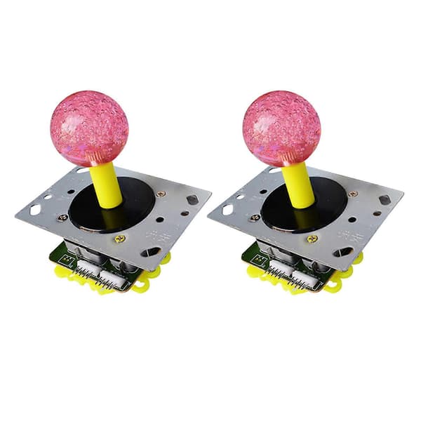 Joystick-controllere til multiplayer-gaming, hurtig opsætning på 10 minutter, forbedrer nøjagtigheden, problemfrit egnet til nye spil, pink[dt]