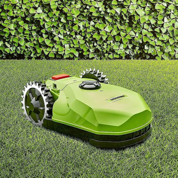 Høj kvalitet rustfrit stål pigge, størrelse 205mm til Worx S/m, 2 rustfrit stål skruer bits til at forbedre grebet, robotplæneklipper hjul