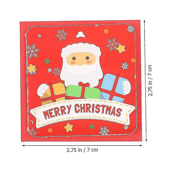 2 set/48st presentkort Delikat härliga julkort