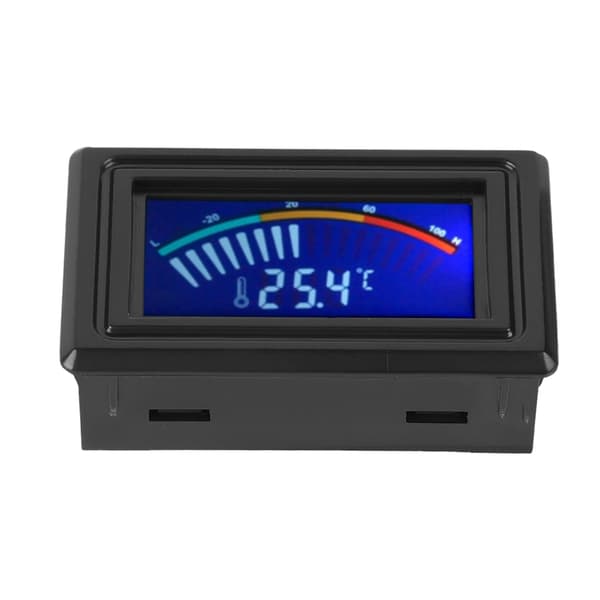 Digitalt Vannkjølingstermometer LCD-skjerm Temperaturindikator 5V til 24V