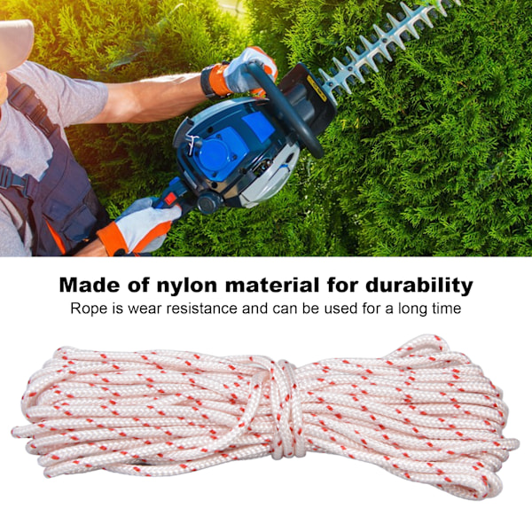 10M Erstatning Nylon Startsnor for STIHL Gressklippere & Motorsager - 4mm Startsnor