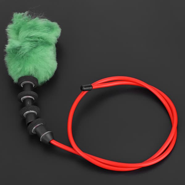 Ull Paintball Fat Dra genom Squeegee Rep Rengöringsrep (grön)