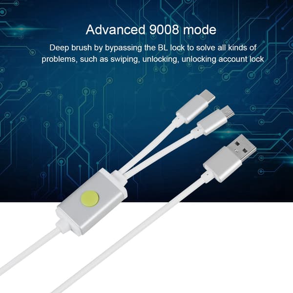 Xiaomi Telefon BL Låser Engineering Deep Flash Kabel Åpen Port 9008 Modus