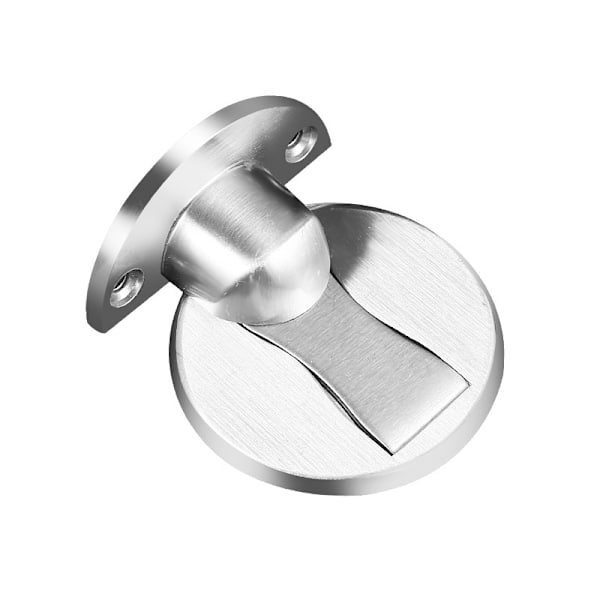 Magnet Dörrstoppar Stoppare Non-punch Dold Dörrstopp Silver