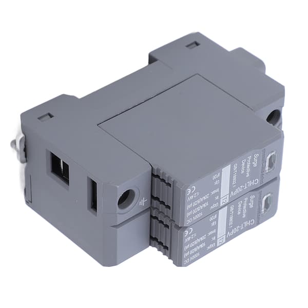 Modulær PV Overspændingsbeskyttelse 2P 10KA til 20KA 36mm DIN-skinne Montering DC 1000V