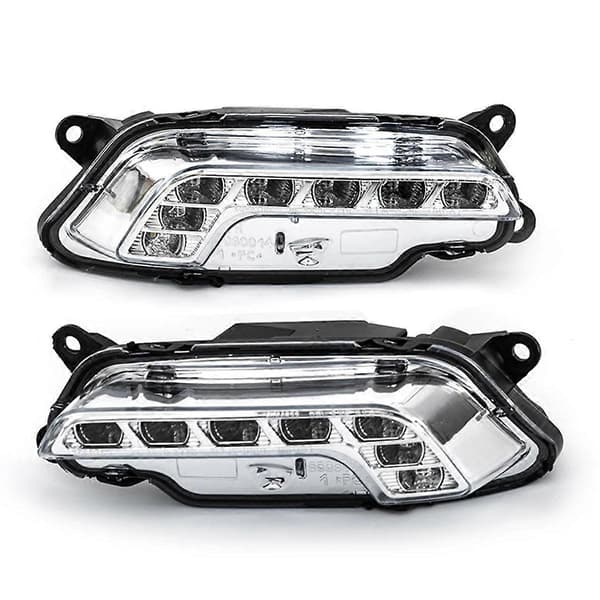 A2128200756 A2128200856 Varselljus LED Dimljus Kompatibel med W212 E350 E550 E63 2010-2016 Black  Transparent
