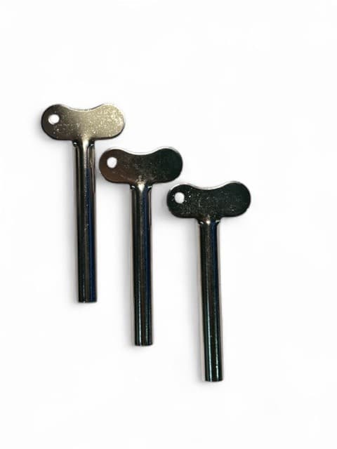 Tuubipuristin 3-pakkaus Hopea Silver silver