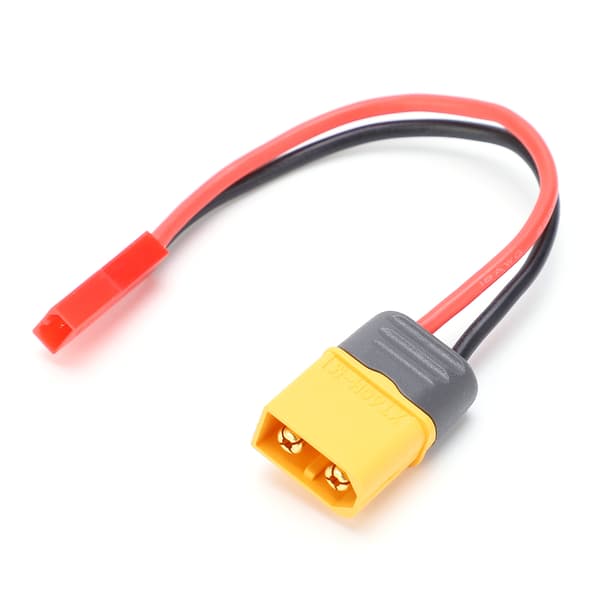 XT60 Han til JST Hun 18AWG Adapterkabel til B6 LiPo Batterioplader