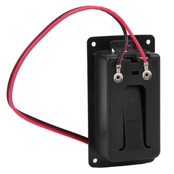 Aktiv Gitarrbas Ersättnings Batterifodral Lock Box Pickup Hållare