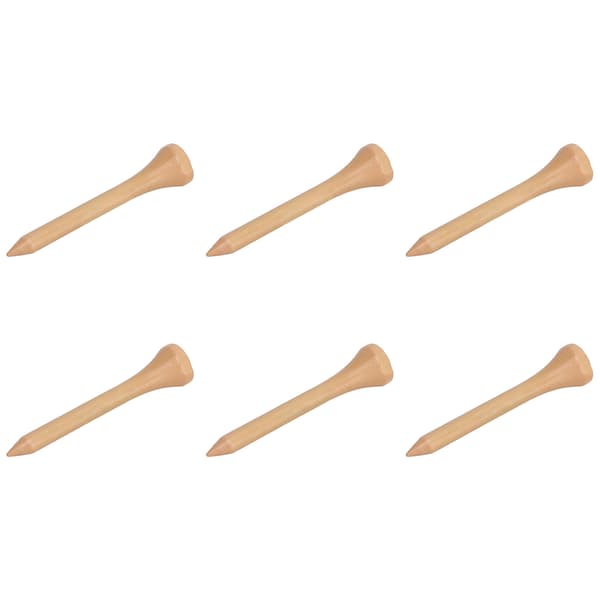 50 stk. Golf Tees Professionel Stærk Erstatning Træ Golf Tees til Golf Tilbehør 54mm/2.13in