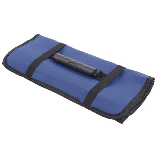 Multifunktionel Bærbar Rulleværktøjspose Elektrikere Organizer Pouch Toolkit Blå
