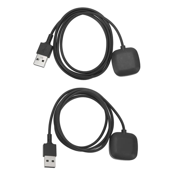 Langaton latausasema Fitbit Versa 3 ja Sense - 2-pakkauksessa