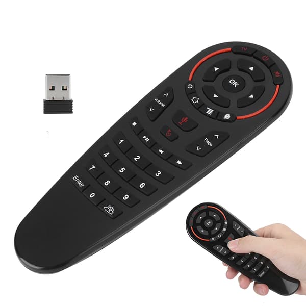 G30 Stemmefjernbetjening 33 Taster Bluetooth-modtager til Android TV-boks Computer