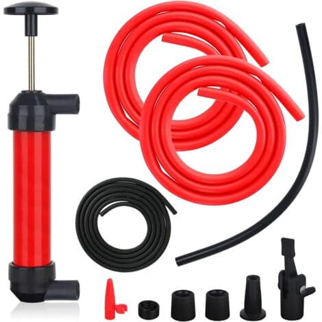 Manuell vattenpump, överföringspump, hävertpump, manuell bränslepump, bensinsugpump