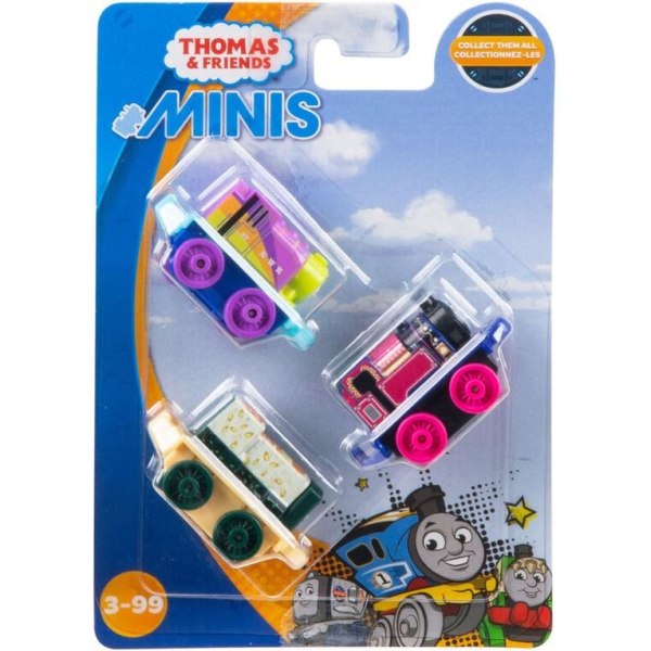 12-Pack Thomas & Vännerna Minis Fordon Leksak Tåg 12st multicolor