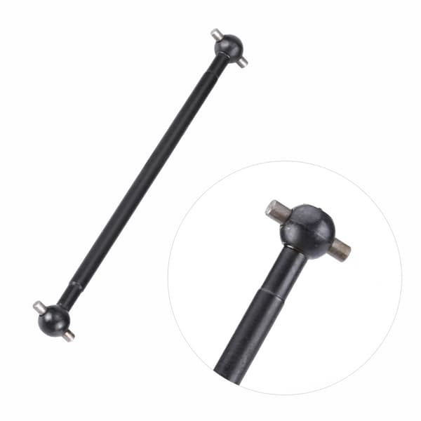 97,2 mm metal hundebensdrivaksel til HIMOTO E10MTL E10MT E10BP 1/10 skala RC-bil (sort)