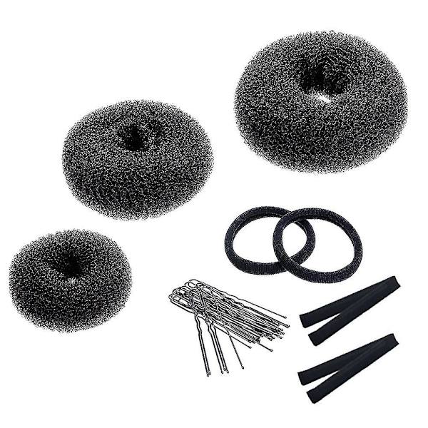 17 st Donut Hair Bull Maker Set