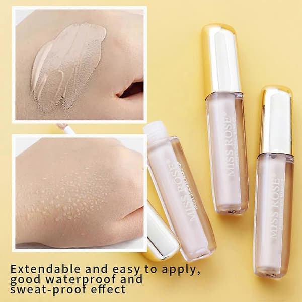 Makeup Ansiktsconcealer Långvarig Flytande Foundation Oljekontroll Återfuktande Fair
