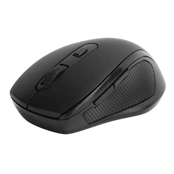 Ergonomisk 2,4 GHz trådløs mus til kontor og gaming, sort