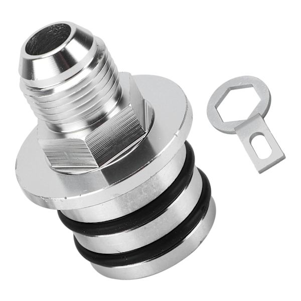 10AN Plug Adapter Udluftningsfitting Billet Aluminium med Nøgle til Honda