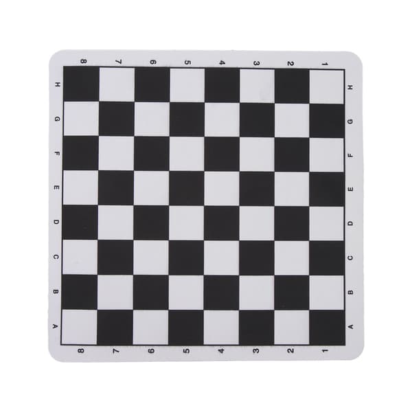 PU Lær Sammenleggbart Sjakkbrett Slitesterkt Vaskbart 24x23.6 cm