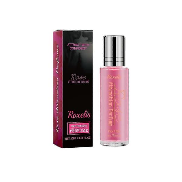 Rose Light Parfume til Kvinder - Langtidsholdbar, Frisk, Elegant 15ml Gave