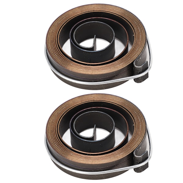 2-pack borrmaskin returfjäder med krompläteringskit