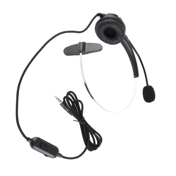 Trucker Headset med brusreducerande mikrofon och volymkontroll