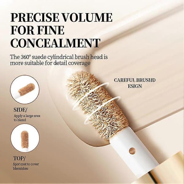 Mini Concealer flytende foundation høy dekkevne flytende concealer korrigerer