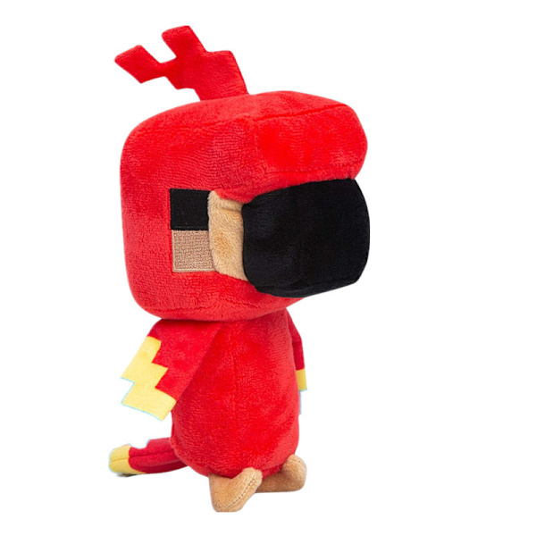 Min värld plyschdockor, dockor och dockor Parrot doll (18cm)