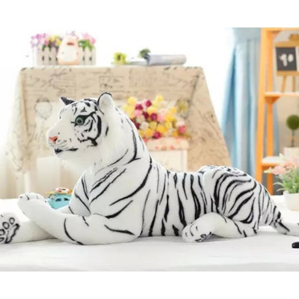 30cm Realistisk Tiger Plysjleke - Myk Pyntepute for Jenters Bursdagsgaver