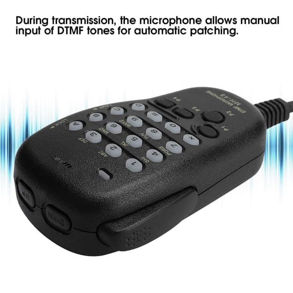 6PIN DTMF Håndholdt Mikrofon til Yaesu Radiostation