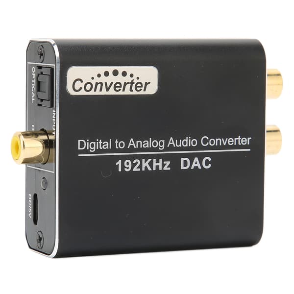 Digital til Analog Audio Converter Optisk Koaks til RCA Adapter for TV-boks PS3 PS4