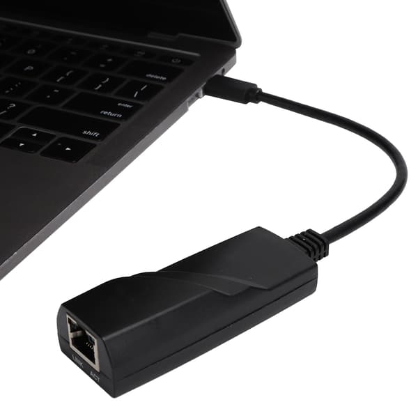 USB C til RJ45 Gigabit Ethernet Adapter 1000Mbps Laptop Netværkskonverter