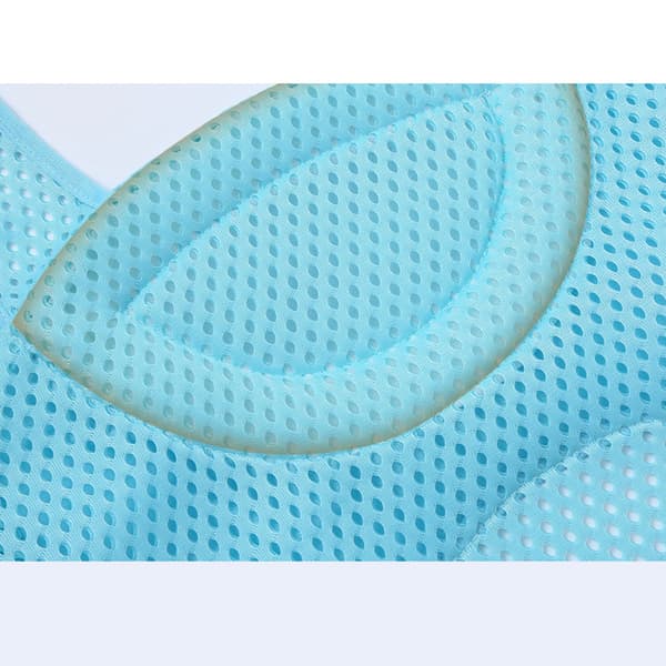 Andningsbart Justerbart Babybadstöd Halkfritt Nyfött Badstol Mesh
