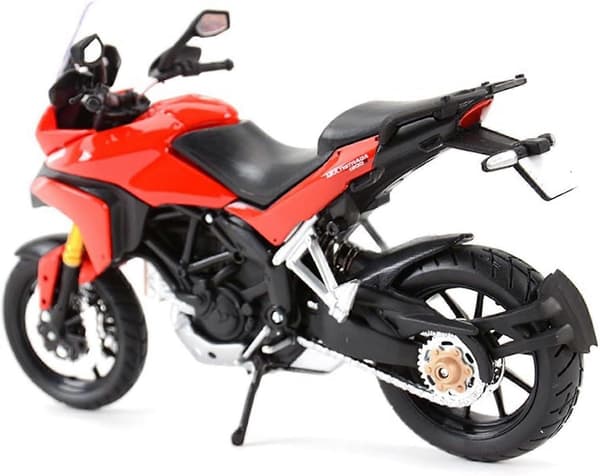 [DT]Ducati Multistrada 1200S 1:12 Rød Trykstøbt Model Legering Simulering Gave