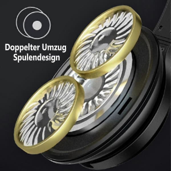 Hovedmonteret Bluetooth-headset med plug-in kort trådløst headset