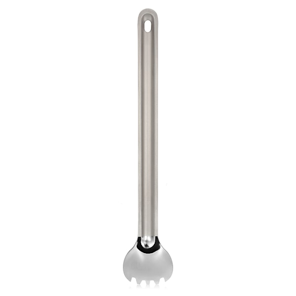 Polert Titanium Langt Håndtak Spork: Portabelt Bestikk for Camping, Backpacking og Piknik